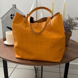 Yellow Designer Tote Bag
